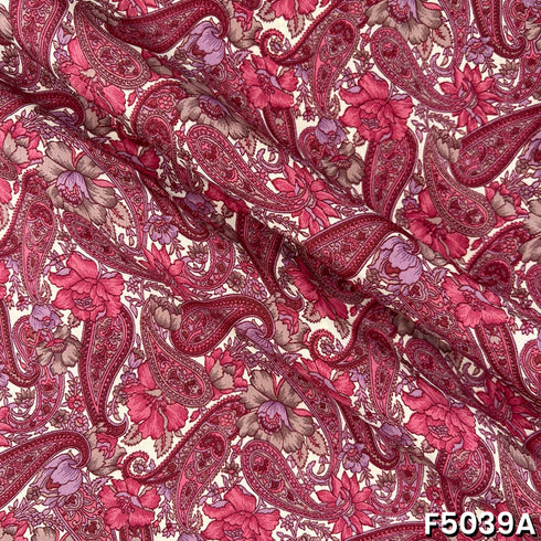 Digital Print Crepe Fabric-F5039